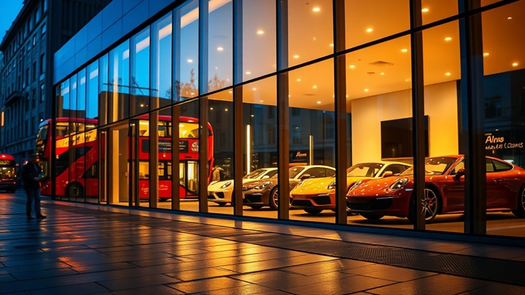 Car Showroom Glazing Kentish Town