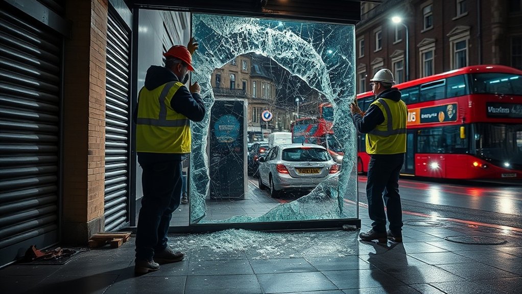 Emergency Shop Front Repair Kentish Town
