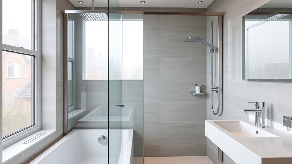Semi-Frameless Shower Screens Kentish Town
