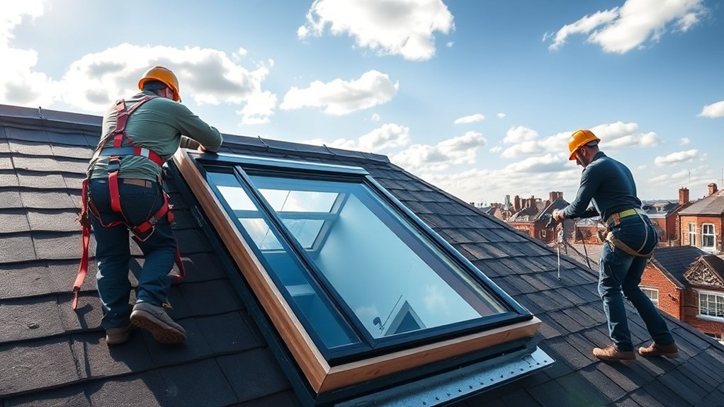 Skylight Installation Kew Gardens
