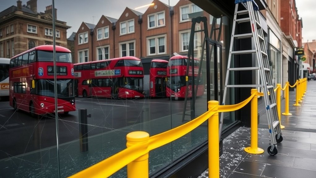 Vandalism Glass Repair Kentish Town